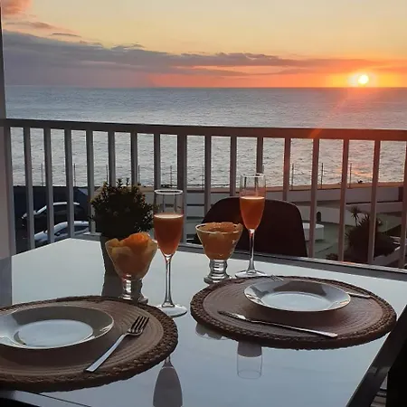 Sunset Over The Sea